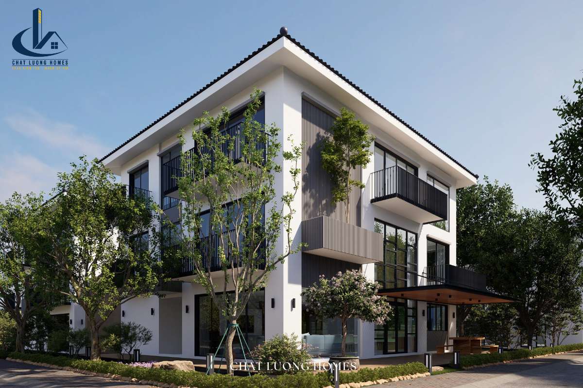 Mẫu villa mini phong cách hiện đại