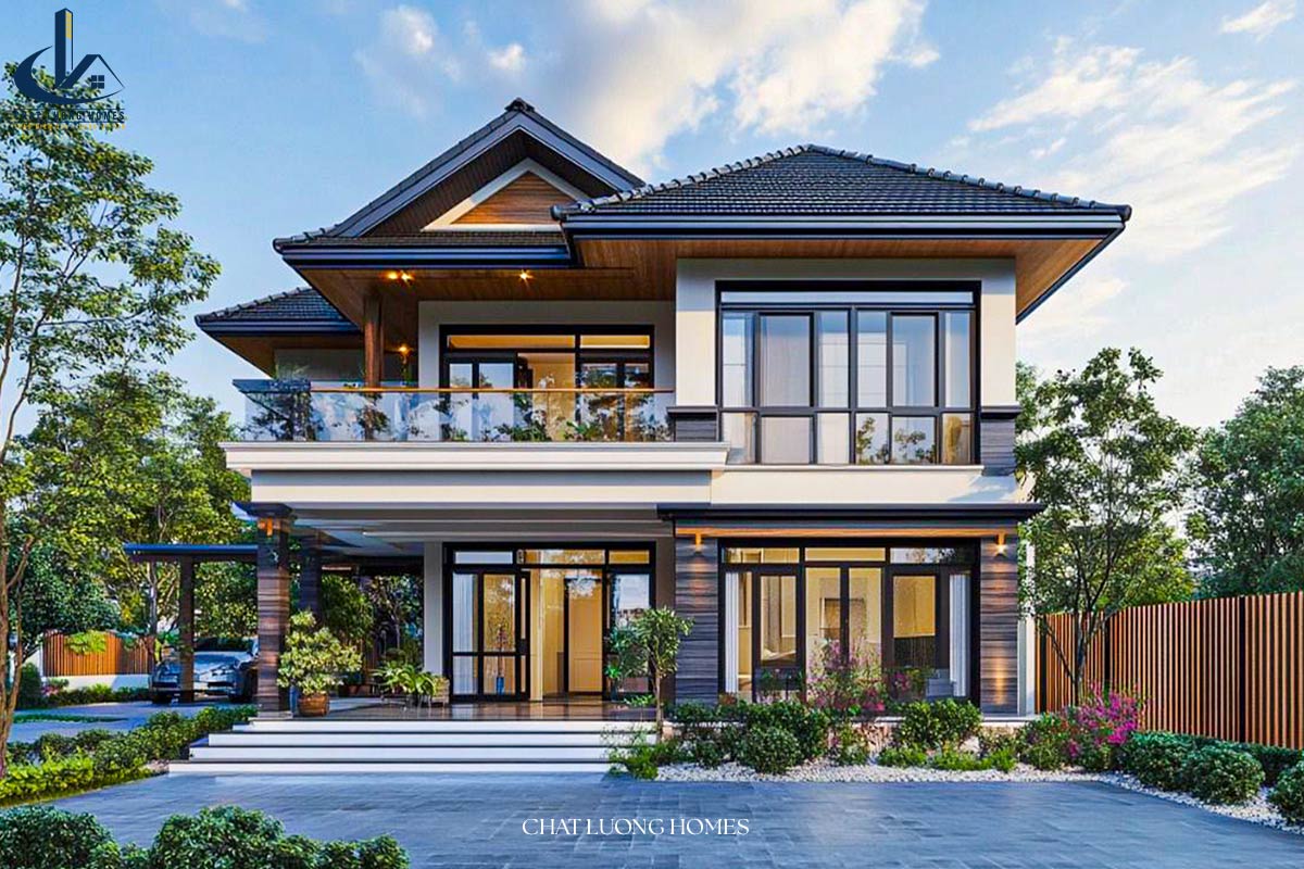Mẫu villa mini 100m2