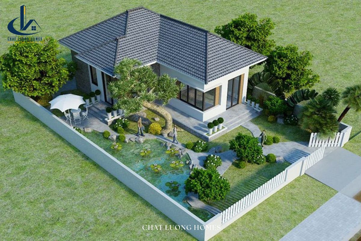 Mẫu villa mini xu hướng mới năm 2025