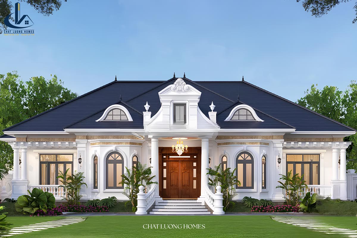 Mẫu kiến trúc biệt thự cổ điển và tân cổ điển