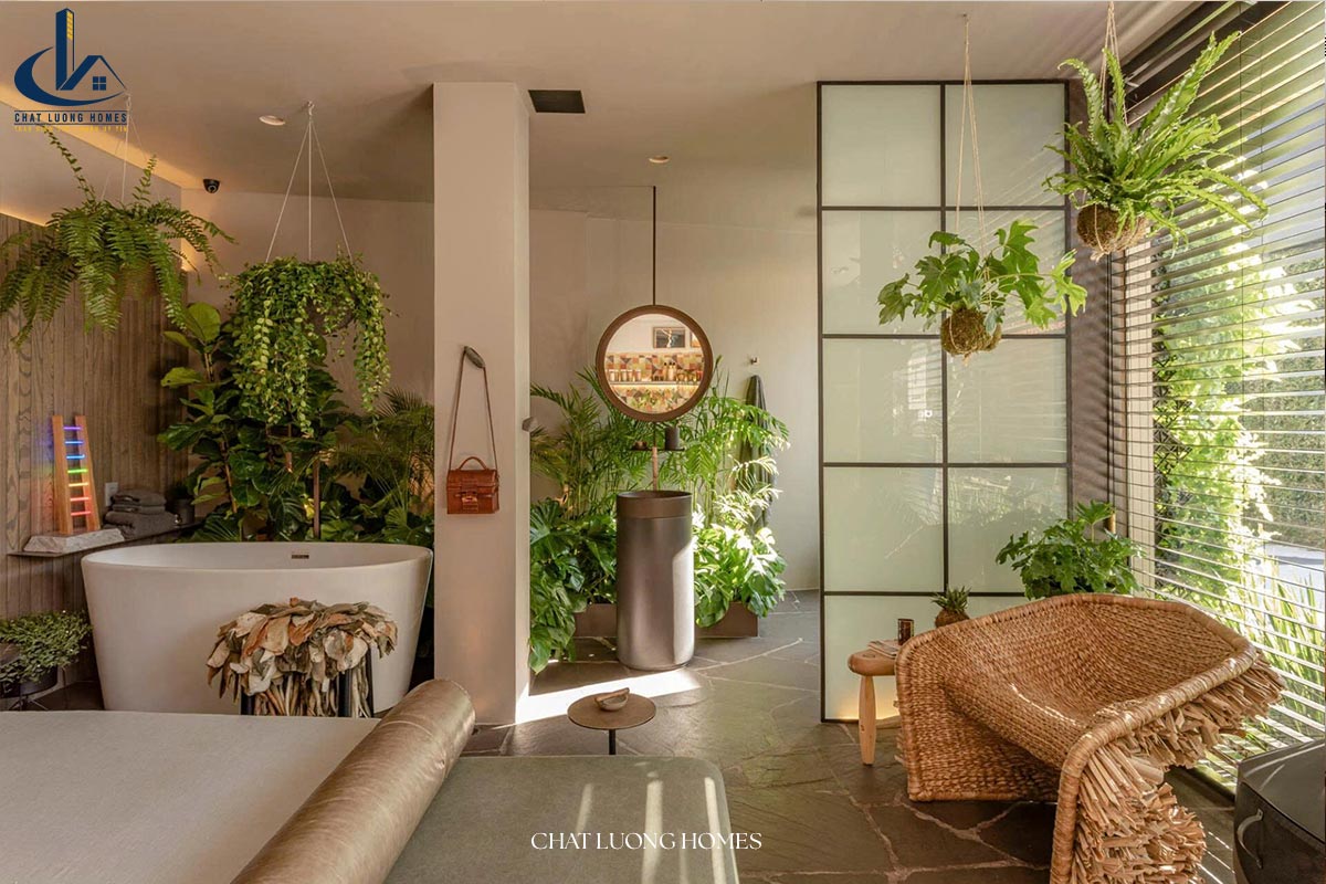 Mẫu nội thất phong cách Tropical gần gũi với thiên nhiên