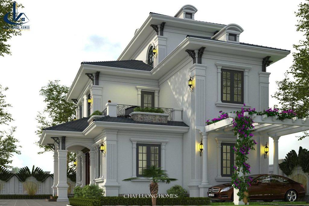 Đơn vị thiết kế thi công biệt thự 3 tầng uy tín